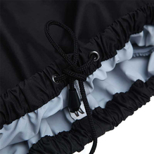 交通环卫黑色牛津布反光雨裤