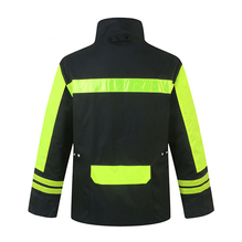 加厚高速救援施工反光棉衣外套