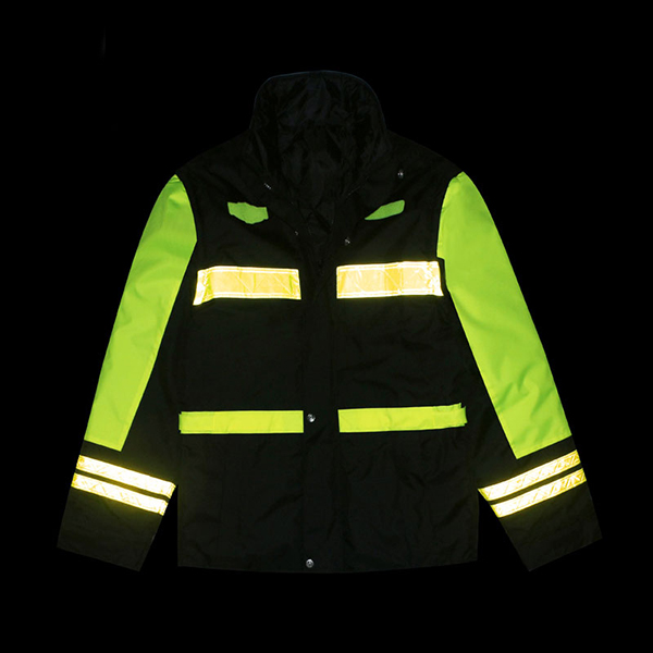 加厚高速救援施工反光棉衣外套