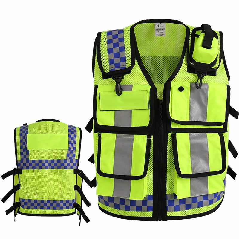 港式安全马甲反光交通背心