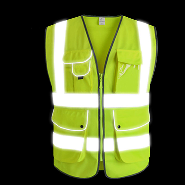 多袋款专利反光背心马甲 可印字