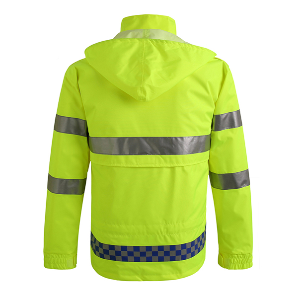 港式长袖交通路政反光雨衣多口袋可印刷