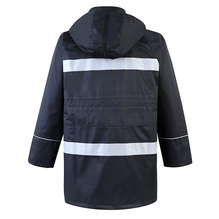 2017新城管反光雨衣分体户外防水工作服