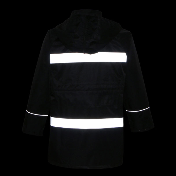 2017新城管反光雨衣分体户外防水工作服